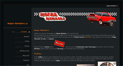 Desktop Screenshot of mopar-members.de