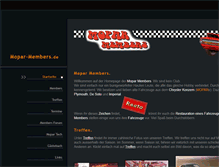 Tablet Screenshot of mopar-members.de